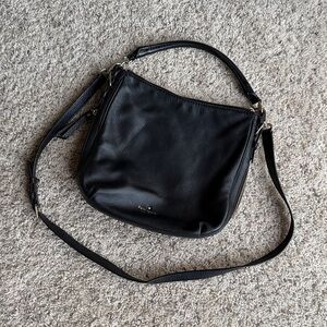 KATE SPADE Cobble Hill Small Ella Convertible Handbag Shoulder Bag Black Purse